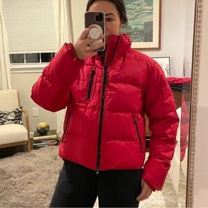 Ralph Lauren Sport Vintage Red Down Puffer Parka